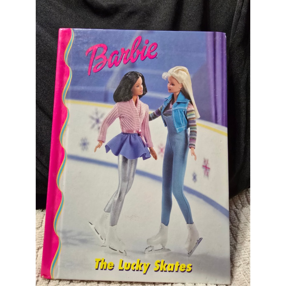 Barbie The Lucky Skates Hardcover Book Barbie and Friends Book Club Mystery